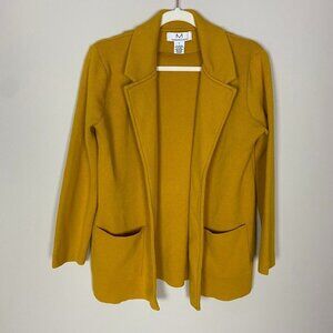 Magaschoni Mustard Yellow Cardigan